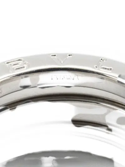 Pre-owned Bvlgari 2010s B-zero1 Ring In Silver