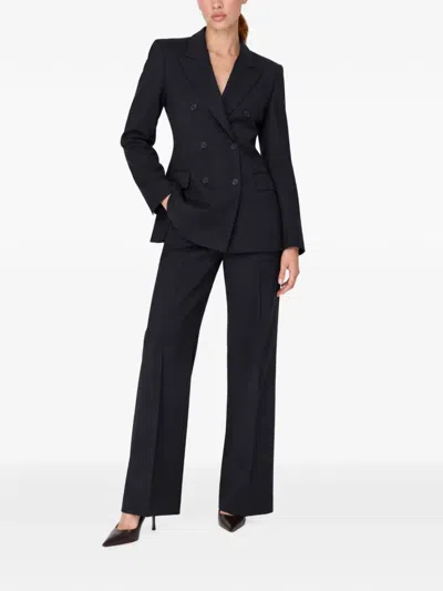 P.a.r.o.s.h Double-breasted Blazer In Blue