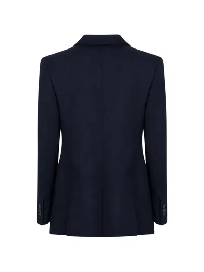 P.a.r.o.s.h Double-breasted Blazer In Blue