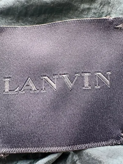Pre-owned Lanvin Single-breasted Blazer In Blue