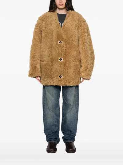 R13 Reversible Check-pattern Coats In Multi