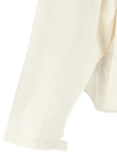 Second / Layer Graphic-print Long-sleeve T-shirt In Metallic