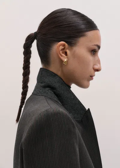 Me+em Sharp Shoulder Blazer Grey Multi In Gray