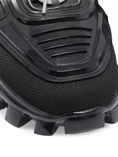 Pre-owned Prada Cloudbust Thunder Sneakers In Black