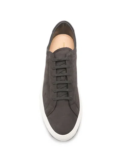 Common Projects Achilles Leather Sneakers In Gray