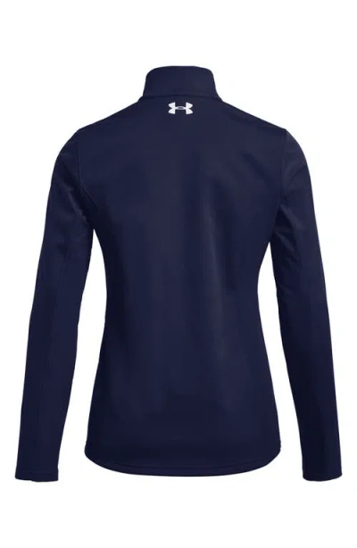 Under Armour Cgi Shield Zip Up Jacket In Blue