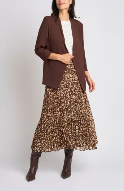 Halogen ® Open Front Blazer In Multi
