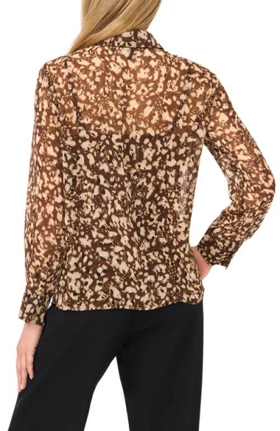 Halogen ® Tie Neck Top In Multi