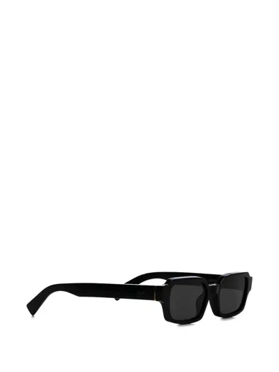 Retrosuperfuture Carino Rectangle-frame Sunglasses In Black