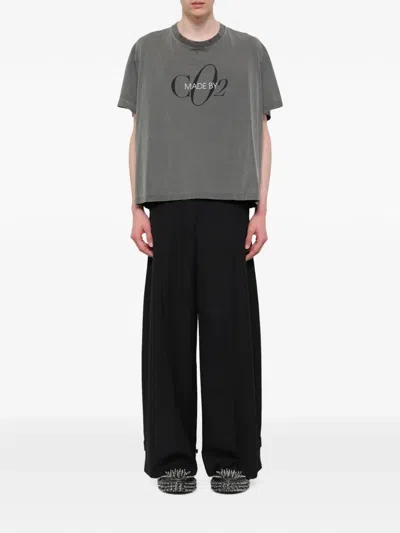 Doublet Logo-embroidered T-shirt In Multi