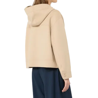 Max Mara Weekend Weekend Ridente Wool Jacket In Neutral