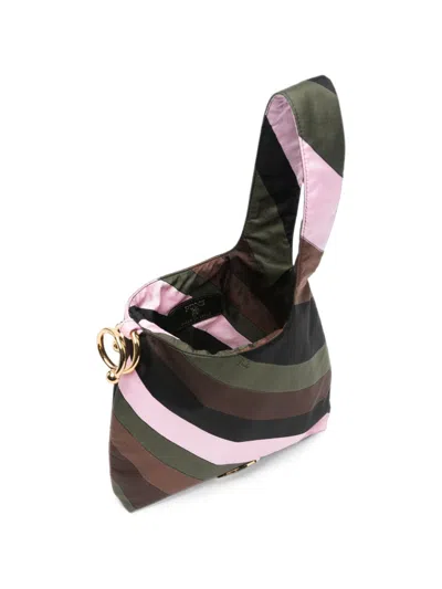 Pucci Top Handle Bag In Brown