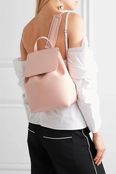 Shop Mansur Gavriel Mini Leather Backpack