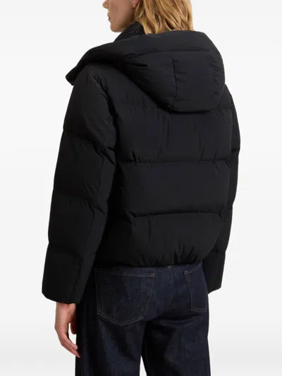 Woolrich Madison Short Down Jacket In Black