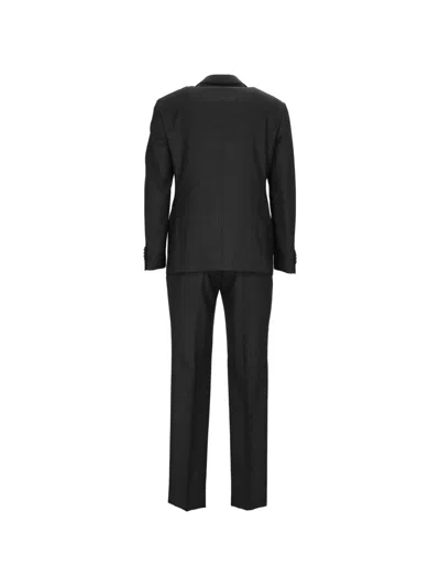 Luigi Bianchi Drop 7 Check-pattern Suit In Multi