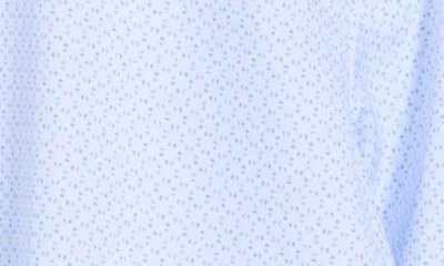 Construct Rhombus Dot Performance Shirt In Blue