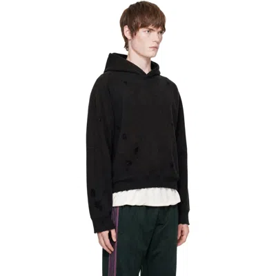 Needles ブラック ダーツ スウェット フーディ In Black