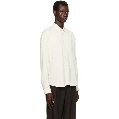 Lemaire オフホワイト リラックス シャツ In White