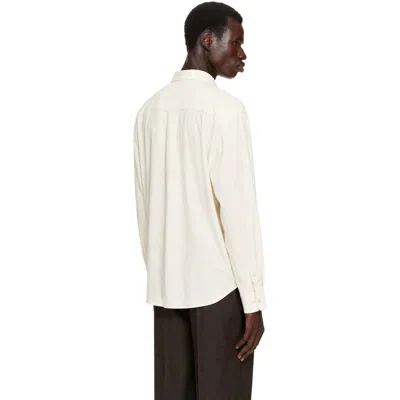 Lemaire オフホワイト リラックス シャツ In White