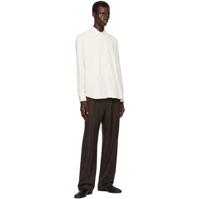 Lemaire オフホワイト リラックス シャツ In White