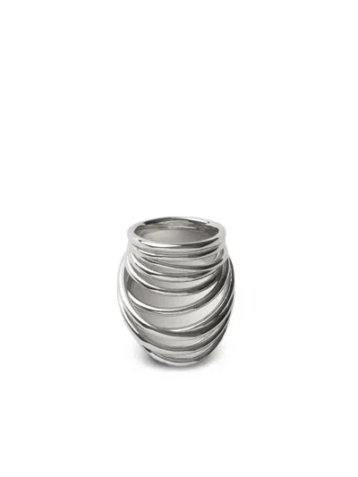 Panconesi Orbit Multi-band Ring In Silver