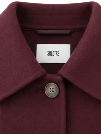 BUTTON-UP PATCH-POCKET COAT