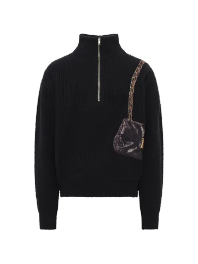 HALF-ZIP SWEATER