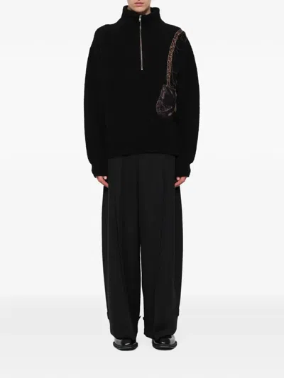HALF-ZIP SWEATER