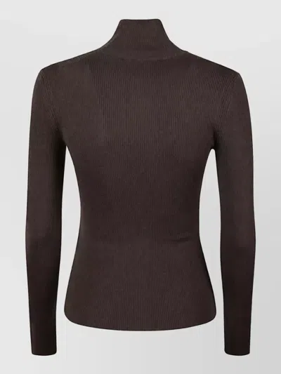 Max Mara Sweatshirt In Brown