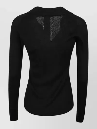 Max Mara Sweatshirt In Black