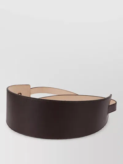 Max Mara Leather Belt In Multi