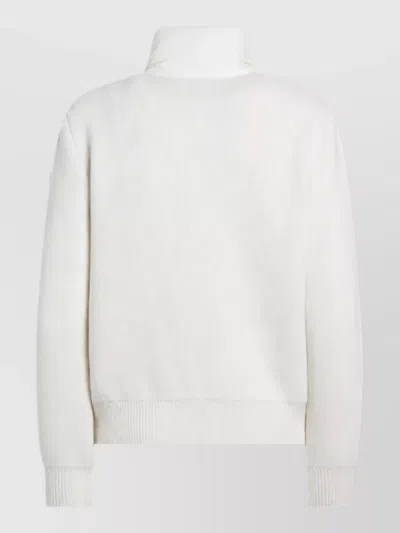 Moncler Down Puffer Jacket In White