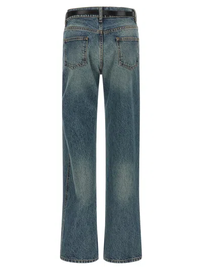 Coperni Belt-loop Jeans In Blue