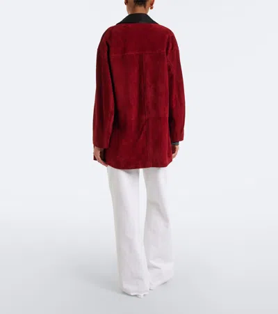 Frame Crossover Loose Wide-leg Jeans In White