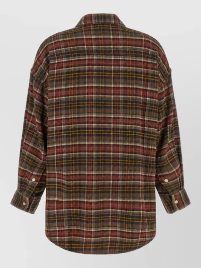 R13 Checked Shirt In Multi