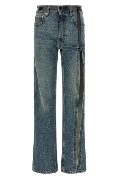 Coperni Belt-loop Jeans In Blue