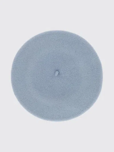 Borsalino Grey Basque Solid Beret Hat In Gray