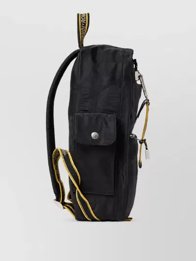 Fendi Climb Backpack In Technical Fabric In Black