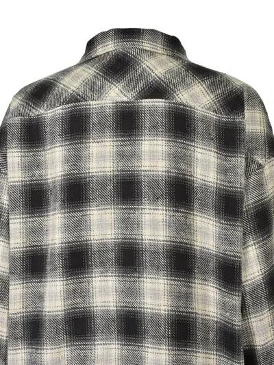 Breath Check-pattern Jacket In Black