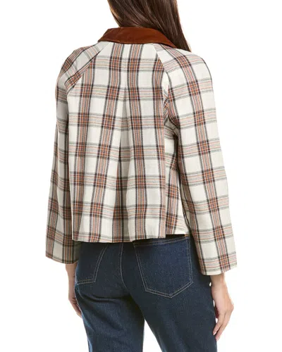 Hl Affair Plaid Button Top In Multi