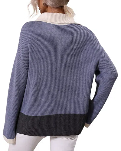Luna Tuccini Pullover In Blue