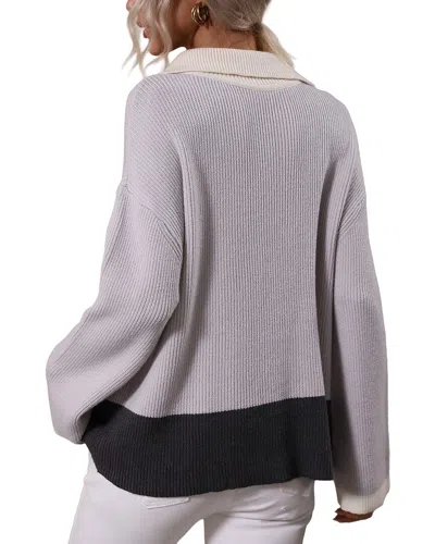 Luna Tuccini Pullover In Gray