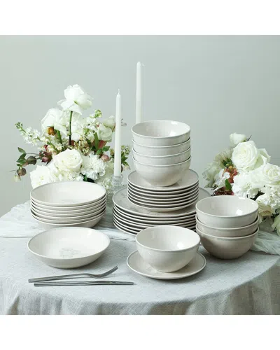 Stone Lain Opal 32pc Dinnerware Set In Neutral