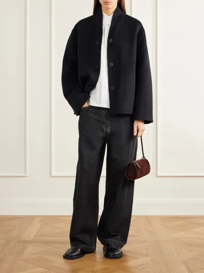 Studio Nicholson Wool Jacket In Blue