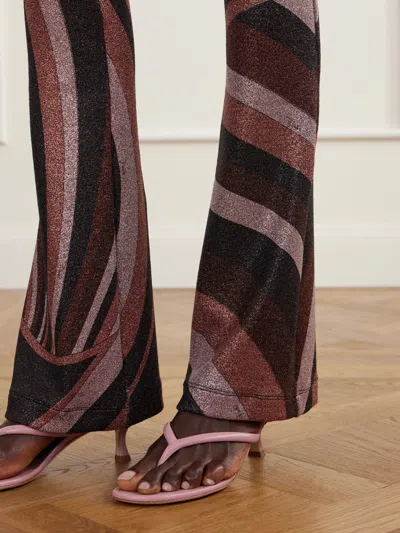 Pucci Spiral Printed Pants In Multi