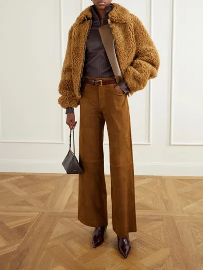 Stouls Sidi Shearling Jacket In Multi