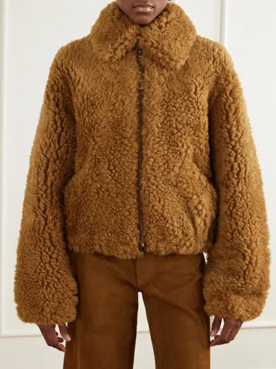 Stouls Sidi Shearling Jacket In Multi