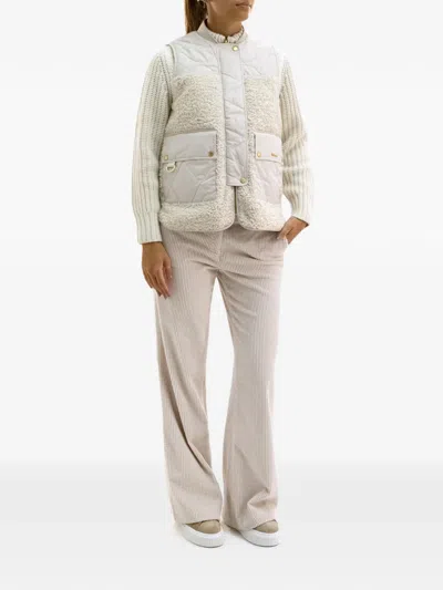 Barbour Ampleforth Gilet In White