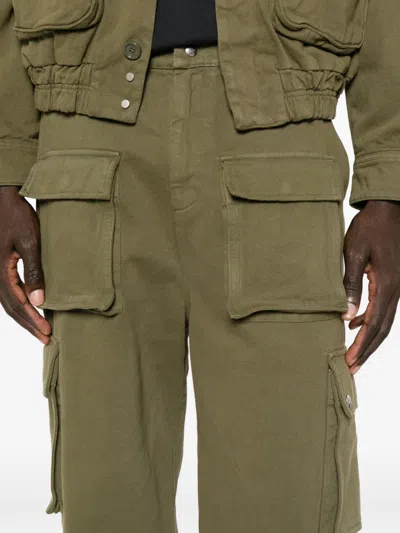 Rhude Multi-pocket Cargo Pants In Brown