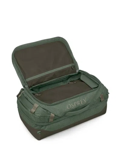 Osprey Transporter Grid-pattern Backpack In Green